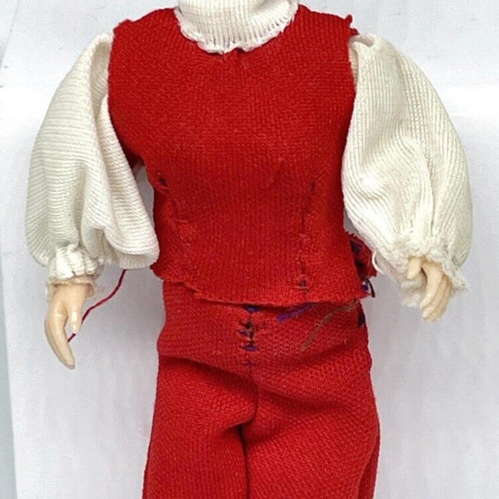 German Caco Dolls Dollhouse Family‎ of 4 Thread Wrapped Vintage - Picture 6 of 9